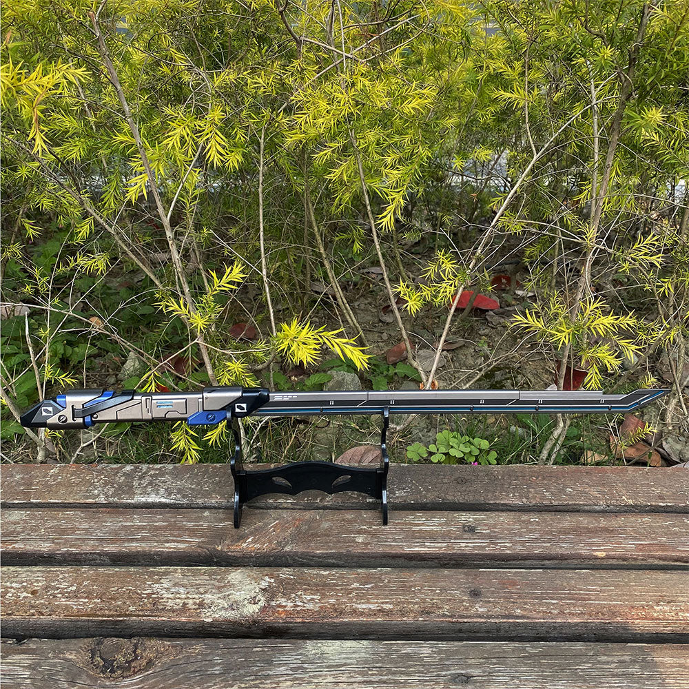 Blue RGX Blade Luminous Blunt Blade Collection Art RGX Blue With Plastic Holder - Tophatter Daily Deals