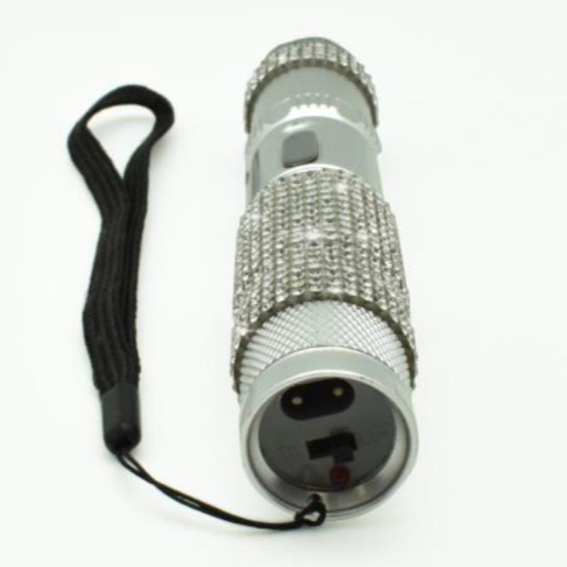 Fire & Ice Rhinestone Stun Gun and Pepper Spray Self Defense Kit Package Deals - Tophatter Daily Deals