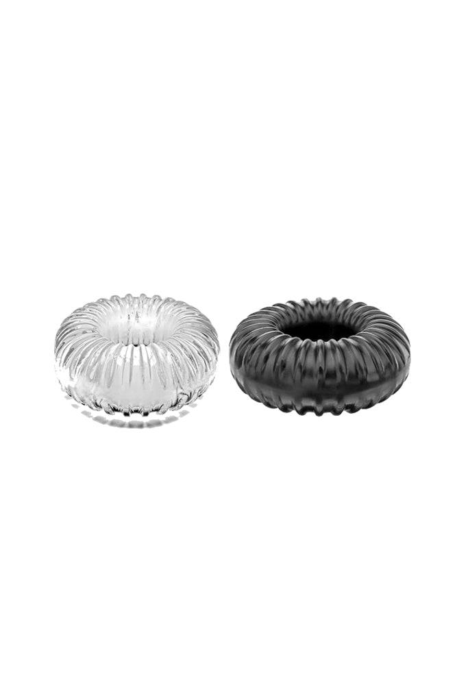 Perfect Fit - Ribbed Cock Ring - Assorted Colors Sex Toy - Tophatter Daily Deals