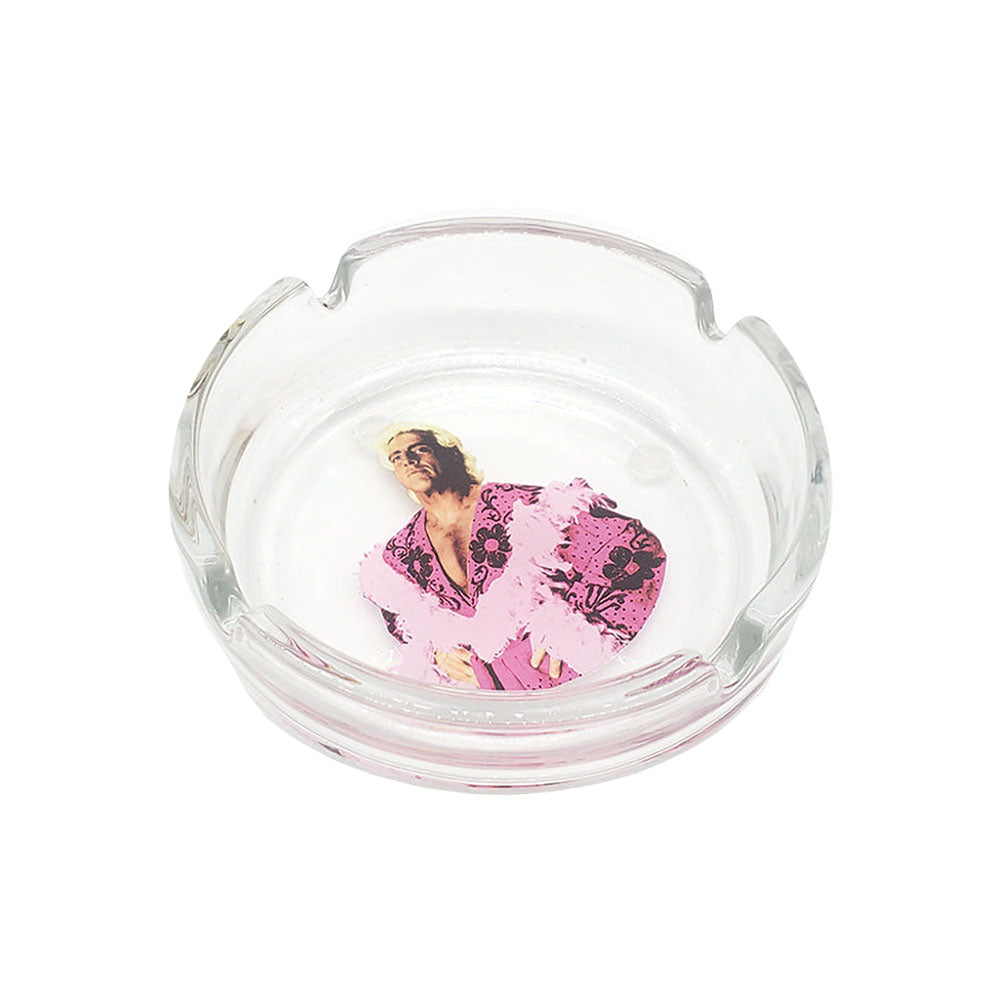 Ric Flair Drip Glass Ashtray | Pink Boa Ashtrays - Tophatter Daily Deals