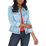 Riders by Lee Indigo Women's Denim Jacket Light Blue Women's Outerwear - Tophatter Daily Deals
