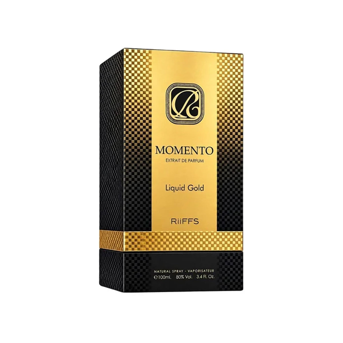 RiiFFS Momento Liquid Gold Extrait De Parfum 100ml Spray - Tophatter Daily Deals