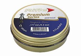 RIFLE PREMIUM POINTED PELLETS (9.72GR) .177- 500's - Tophatter's Army Deals BULLETS - Tophatter Daily Deals