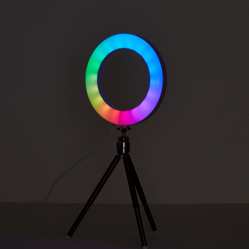 Smoovie Colour Stream Selfie Ring Light - Tophatter Daily Deals