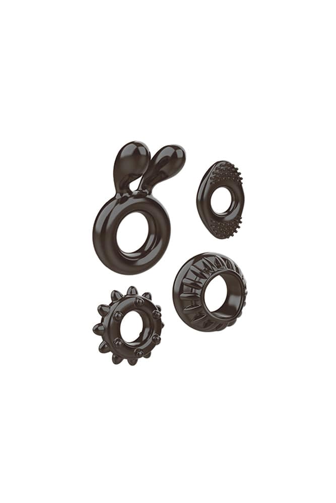 Zero Tolerance - Ring My Bell Cock Ring Set - Black Sex Toy - Tophatter Daily Deals