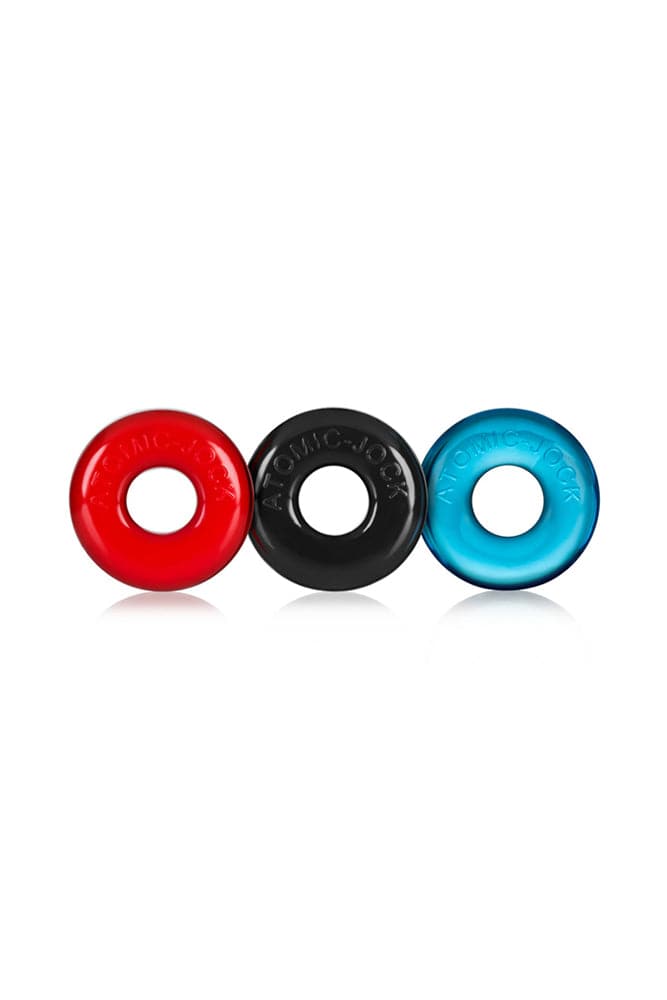 Oxballs - Ringer 3-Pack Cock Rings - Assorted Sex Toy - Tophatter Daily Deals