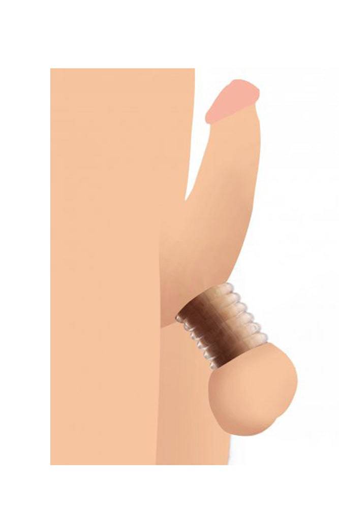 XR Brands - Master Series - Ring Master Custom Ball Stretcher Kit - Clear Sex Toy - Tophatter Daily Deals
