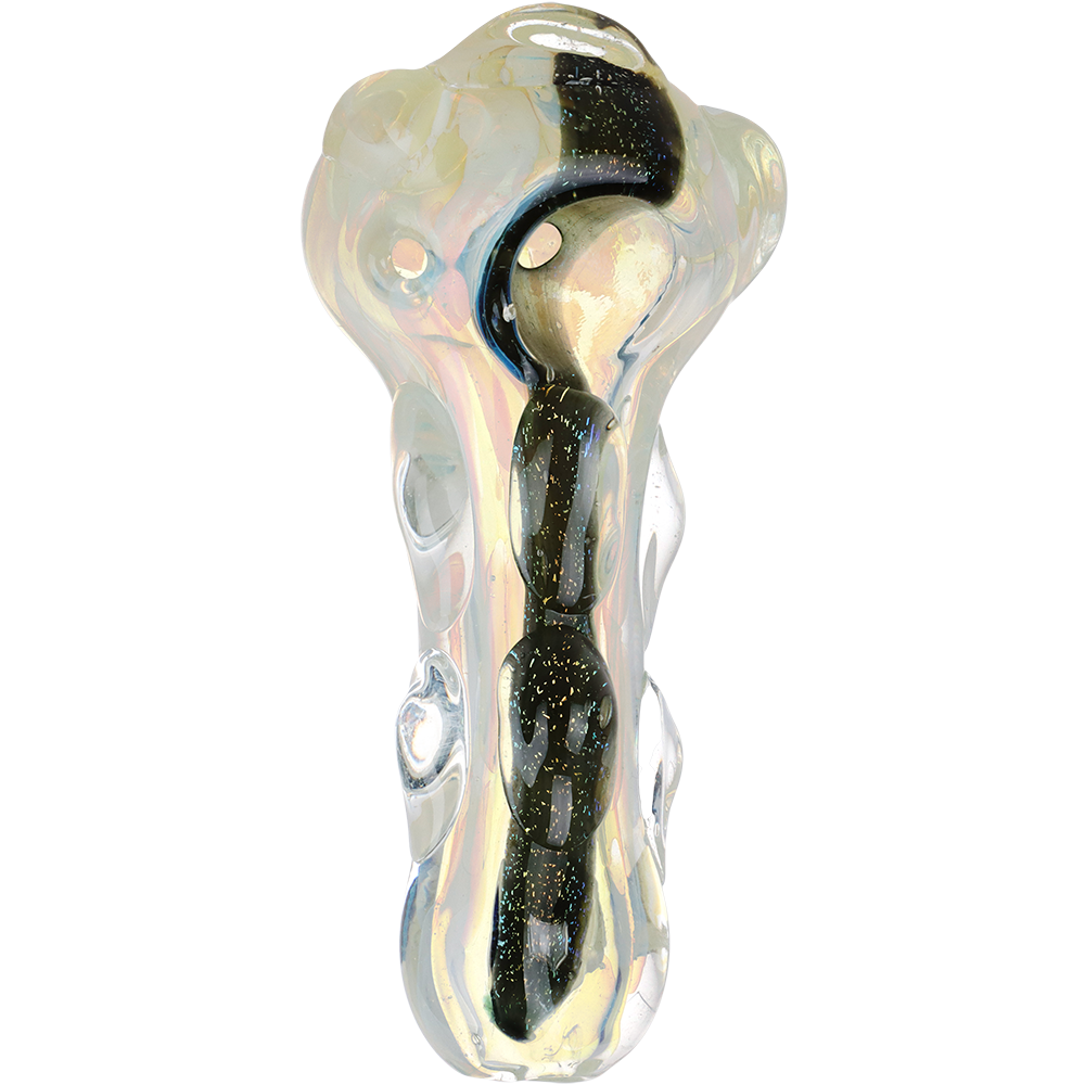 River Ride Dichro Stripe Spoon Pipe Spoon Pipes - Tophatter Daily Deals