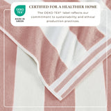 Striped Cabana Beach Towel - Edgartown Collection Bath - Tophatter Daily Deals