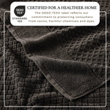 Cotton Diamond Waffle Weave Bath Towel Set - Grayson Collection Bath - Tophatter Daily Deals