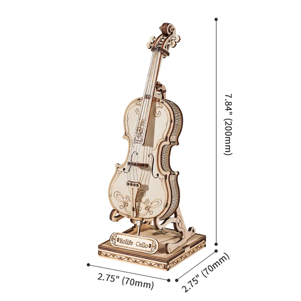 Robotime Cello - Tophatter Daily Deals