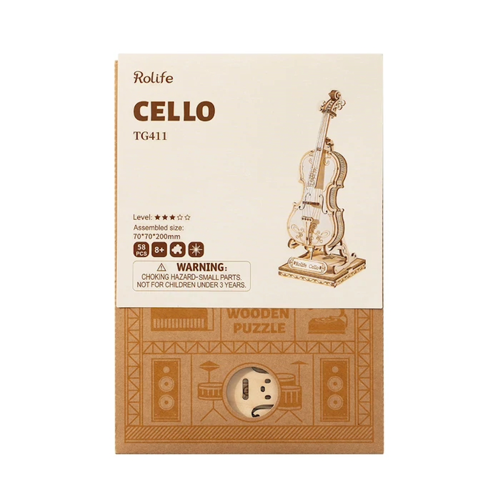 Robotime Cello - Tophatter Daily Deals