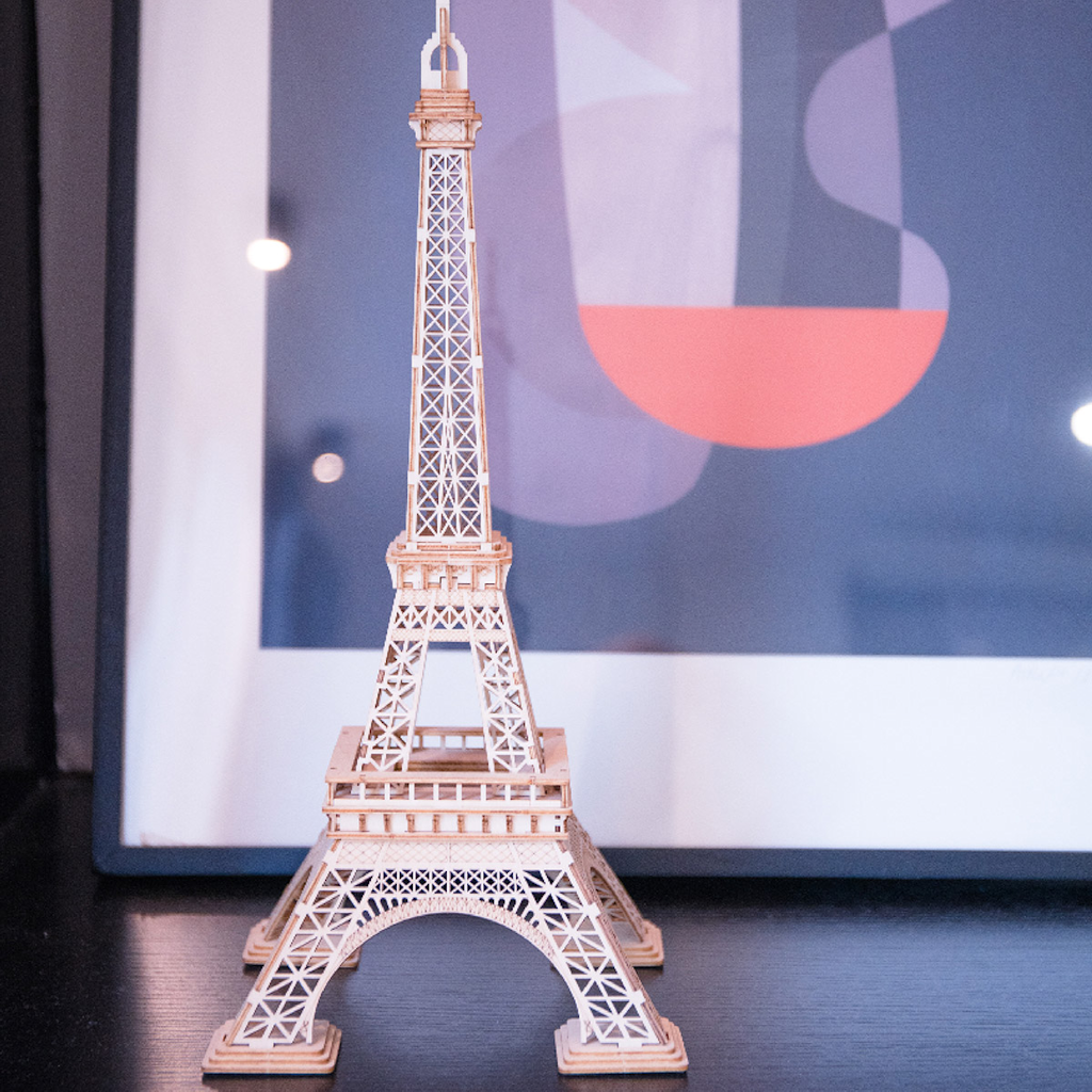 Robotime Eiffel Tower Puzzle - Tophatter Daily Deals