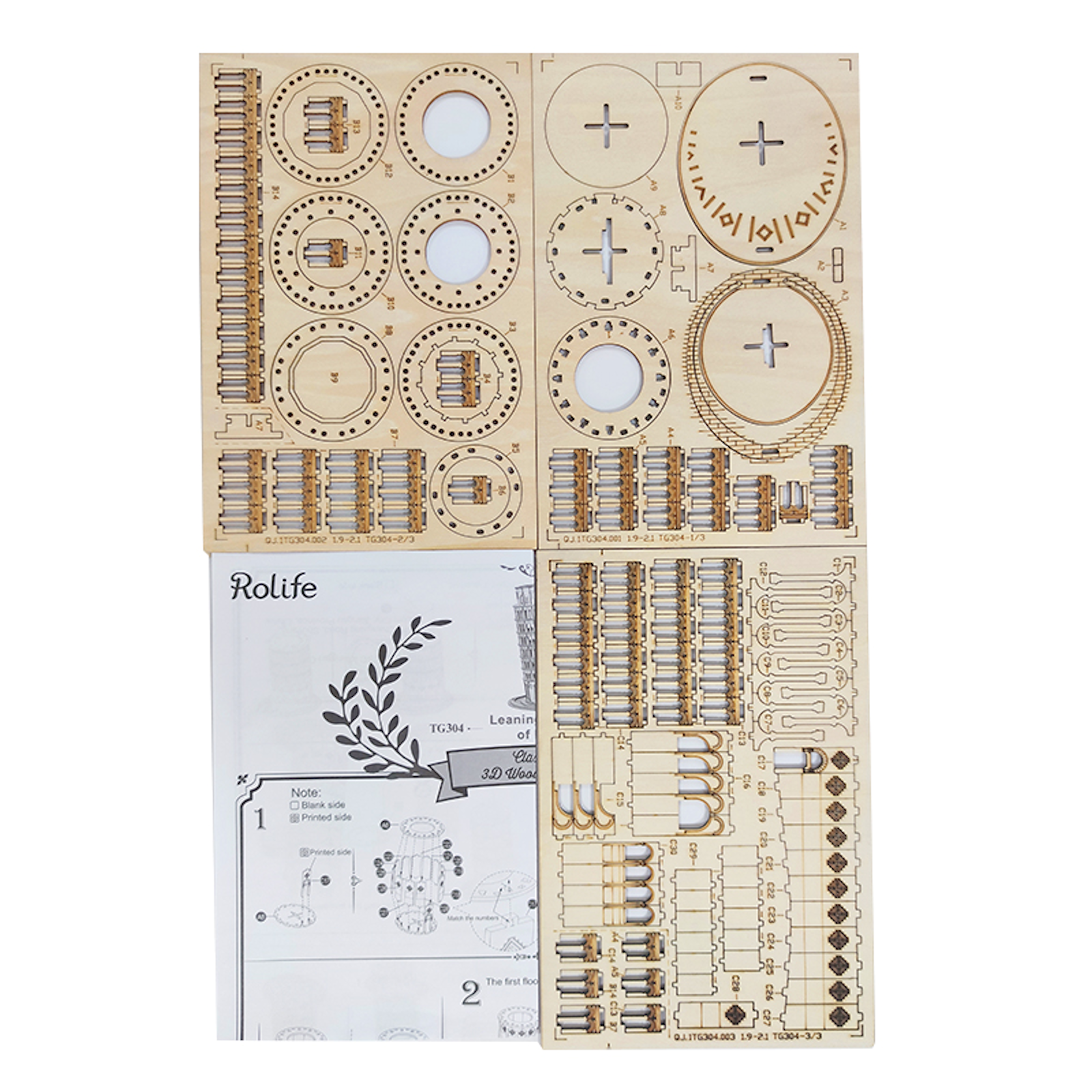 Robotime Leaning Tower of Pisa Puzzle - Tophatter Daily Deals