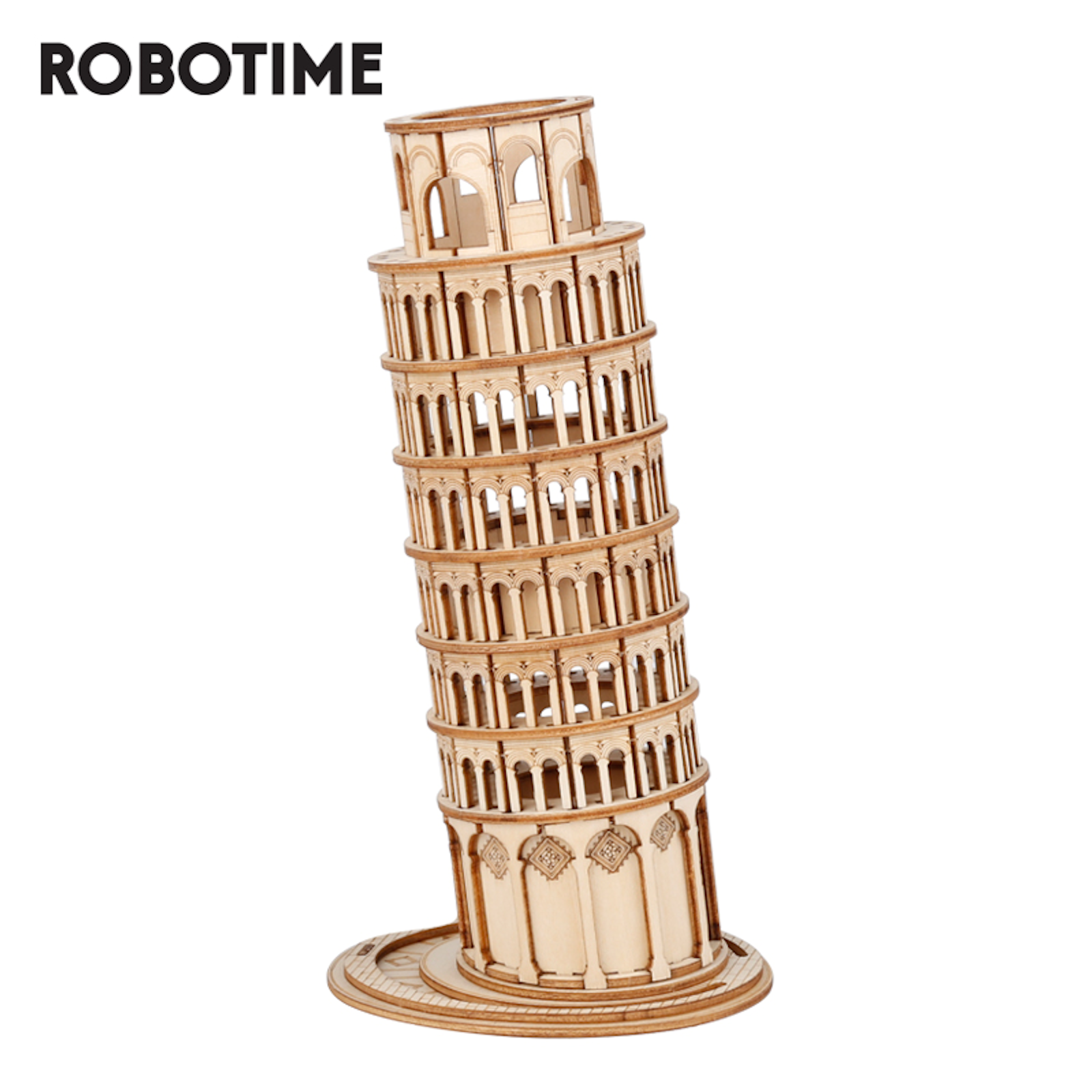 Robotime Leaning Tower of Pisa Puzzle - Tophatter Daily Deals