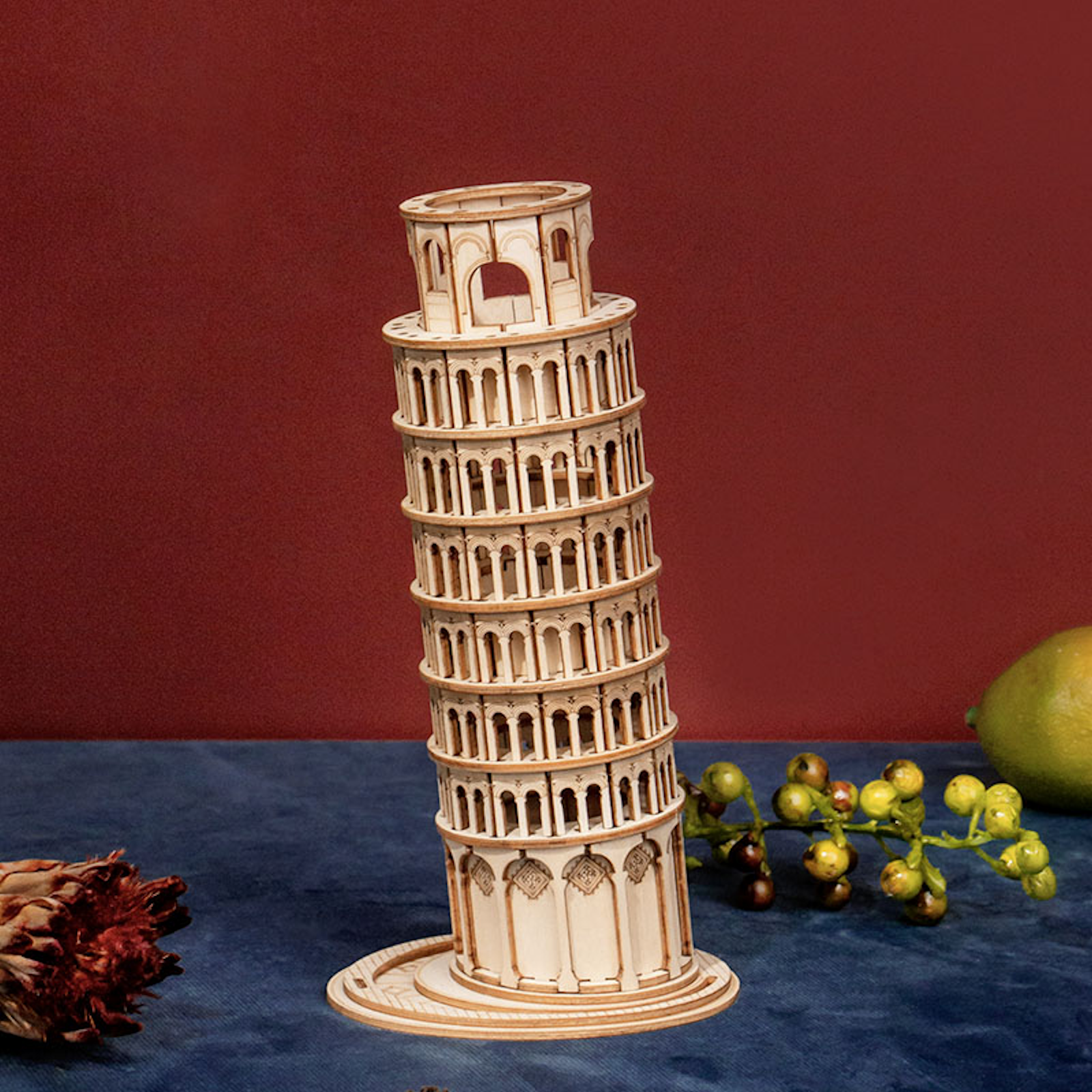 Robotime Leaning Tower of Pisa Puzzle - Tophatter Daily Deals