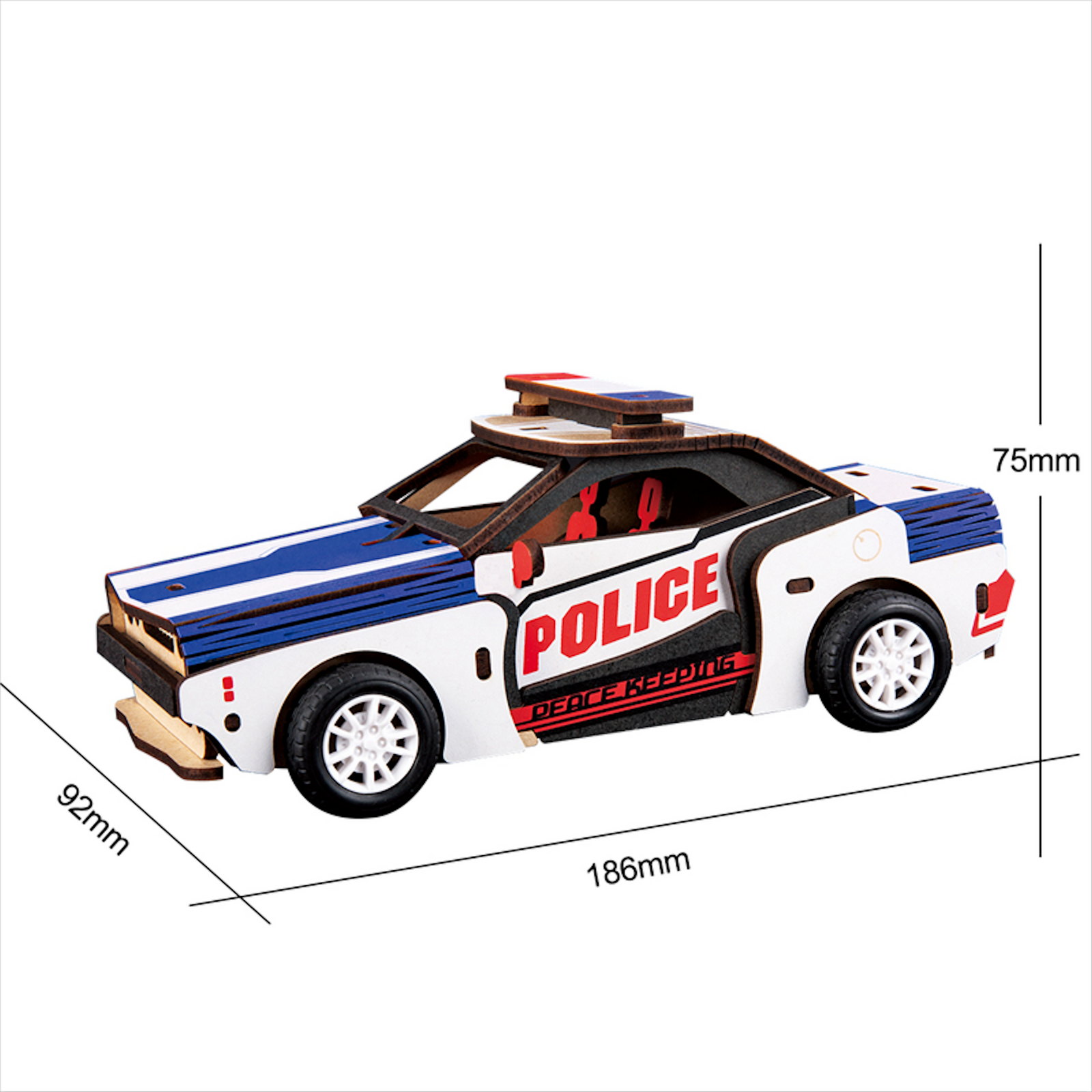 Robotime Police Car Children gifts - Tophatter Daily Deals