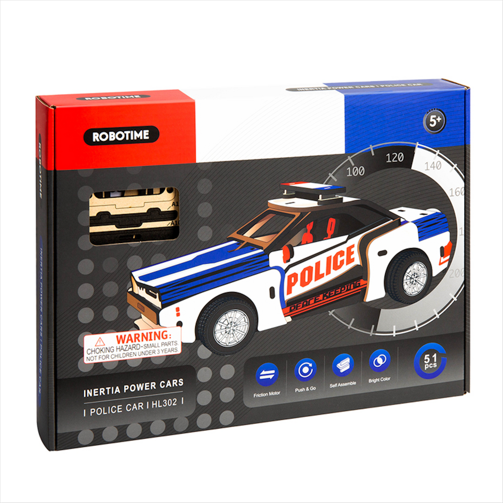 Robotime Police Car Children gifts - Tophatter Daily Deals