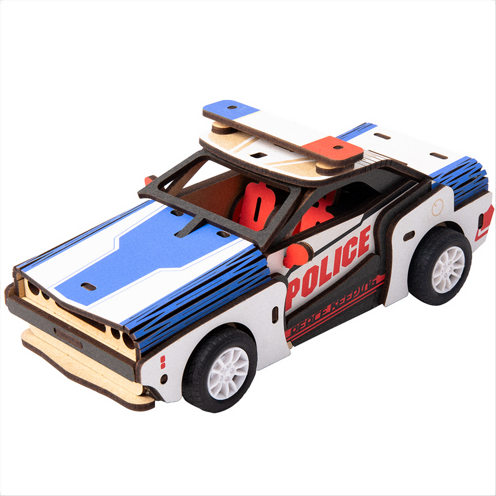Robotime Police Car Children gifts - Tophatter Daily Deals