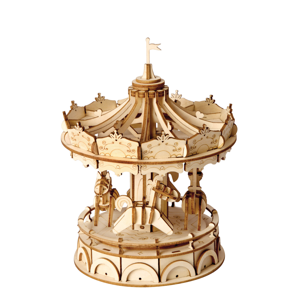 Robotime Merry-Go-Round Puzzle - Tophatter Daily Deals