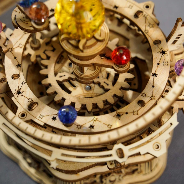Robotime Starry Night Music Box - Tophatter Daily Deals