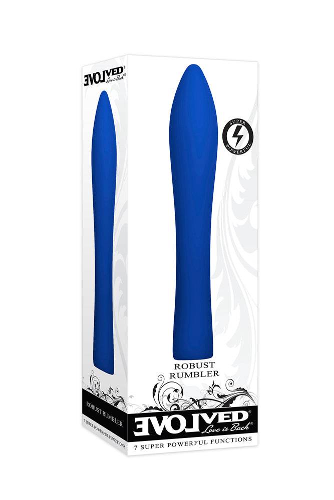 Evolved - Robust Rumbler Vibrator - Blue Sex Toy - Tophatter Daily Deals