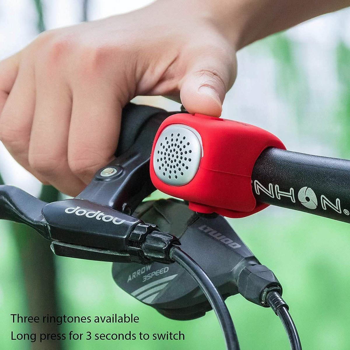 ROCKBROS Electra Bike Bell 90dB Electric Cycling Bells Horn Outdoor Recreation - Tophatter Daily Deals