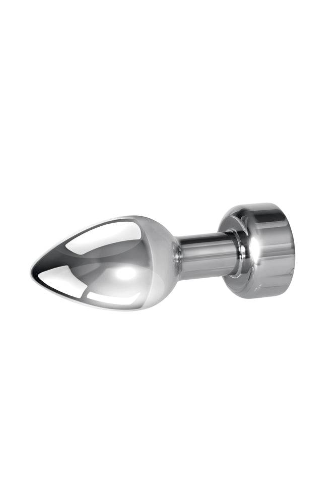 Gender X - Rockin Vibrating Metal Plug - Assorted Sizes - Silver Sex Toy - Tophatter Daily Deals