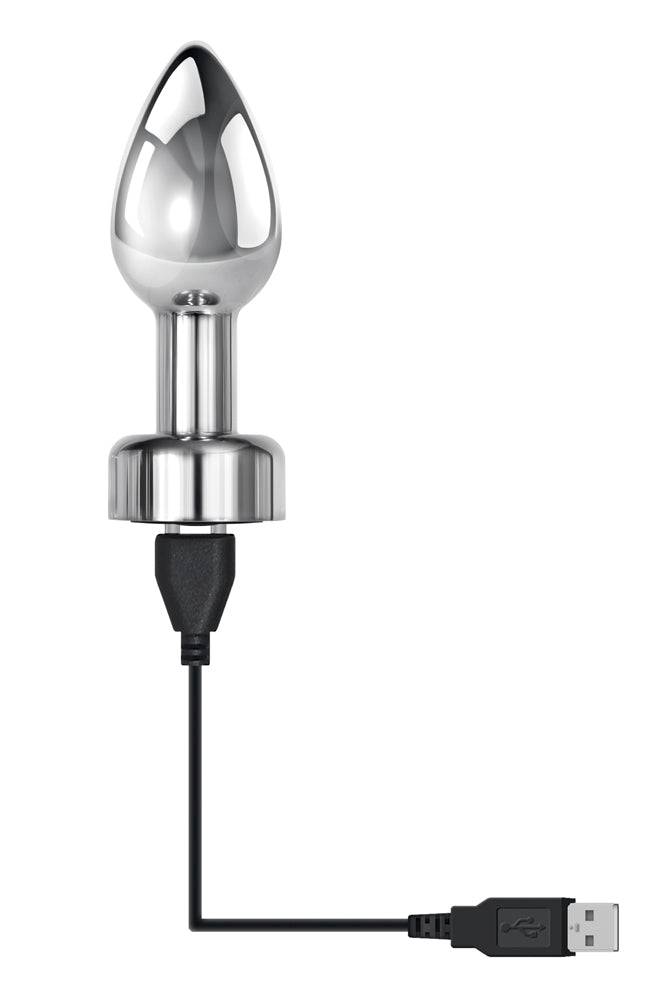 Gender X - Rockin Vibrating Metal Plug - Assorted Sizes - Silver Sex Toy - Tophatter Daily Deals
