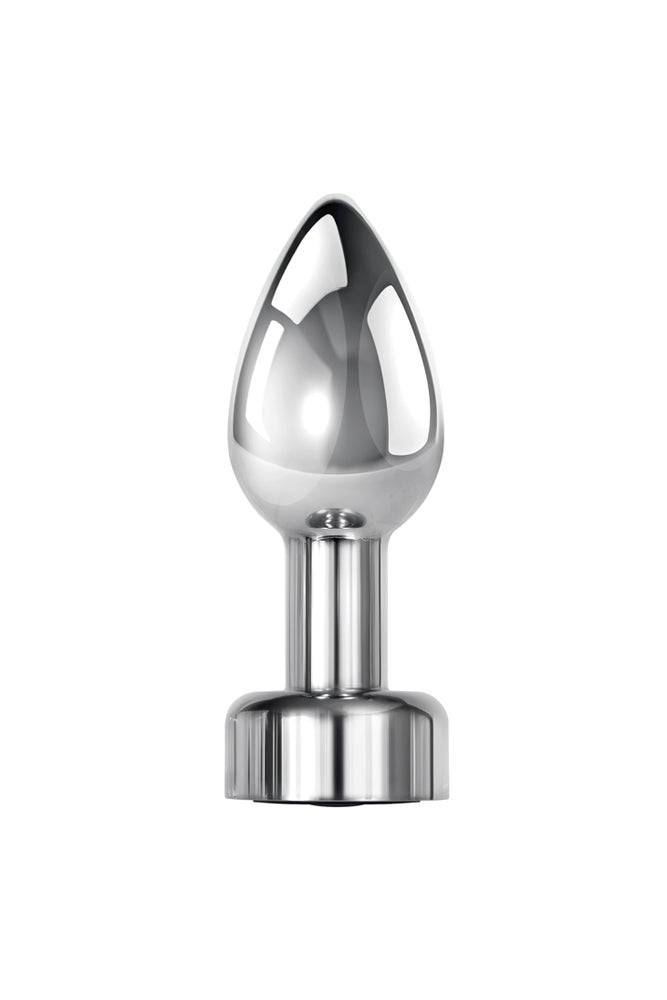 Gender X - Rockin Vibrating Metal Plug - Assorted Sizes - Silver Sex Toy - Tophatter Daily Deals
