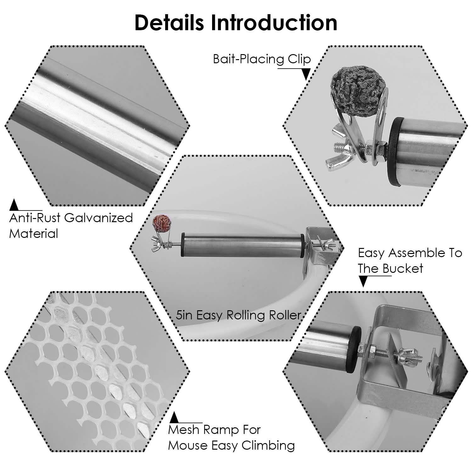 Roll Trap Log Rolling Mouse Catcher with 19.69