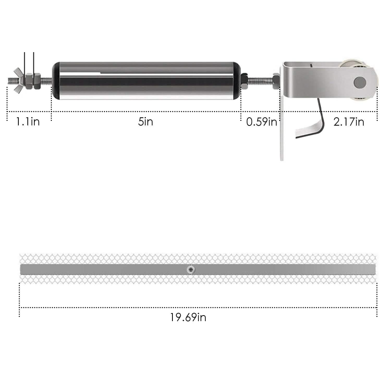 Roll Trap Log Rolling Mouse Catcher with 19.69