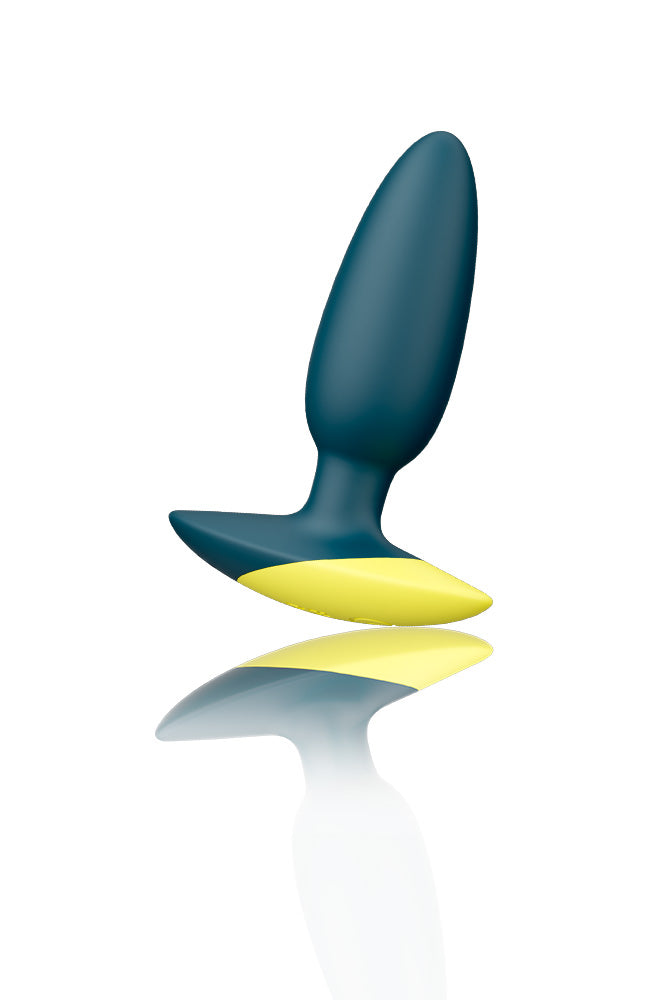 Romp - Bass Vibrating Butt Plug - Teal Sex Toy - Tophatter Daily Deals
