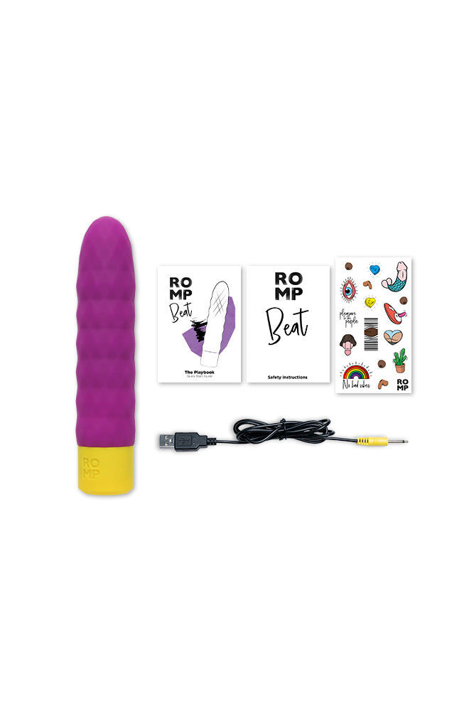 Romp - Beat Bullet Vibrator - Purple Sex Toy - Tophatter Daily Deals