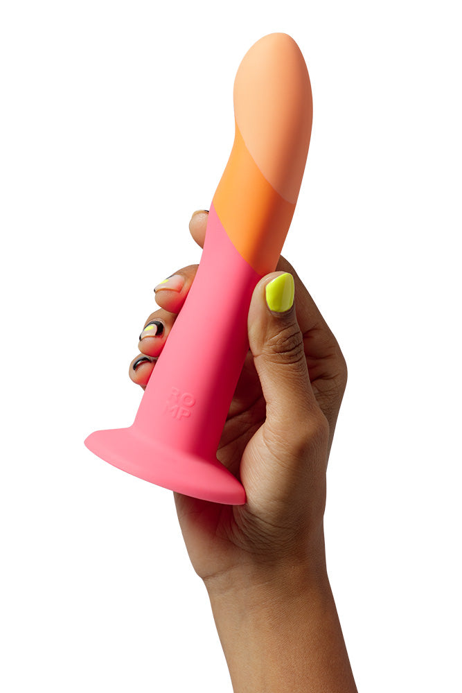 Romp - Dizi 7" Dildo - Pink/Orange Sex Toy - Tophatter Daily Deals