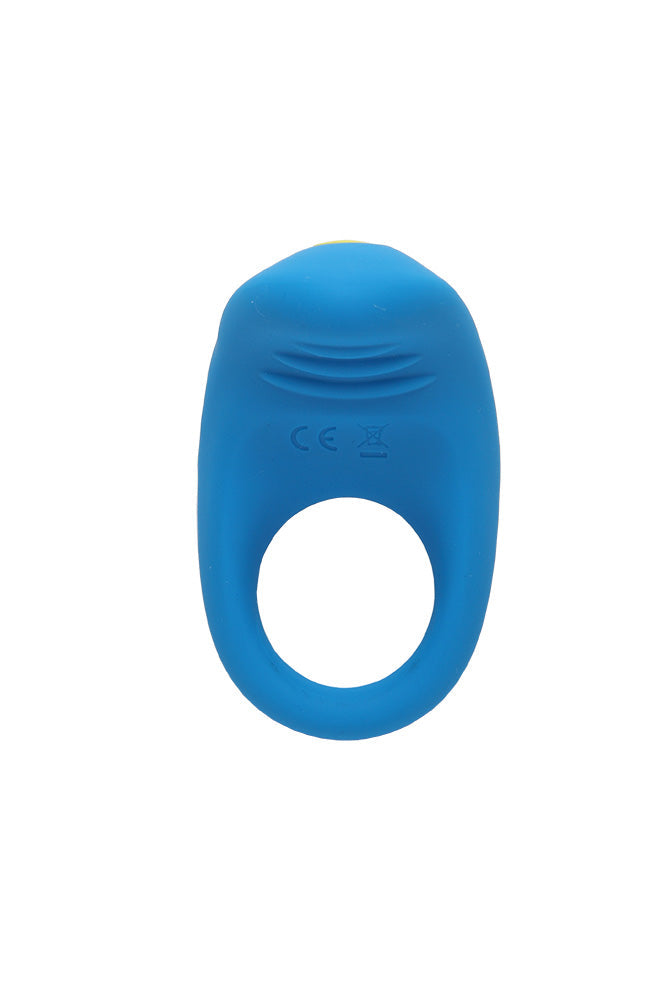 Romp - Juke Vibrating Cock Ring - Turquoise Sex Toy - Tophatter Daily Deals