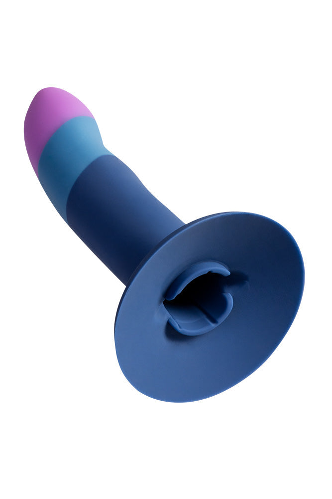 Romp - Piccolo 5.5" Dildo - Purple/Blue Sex Toy - Tophatter Daily Deals