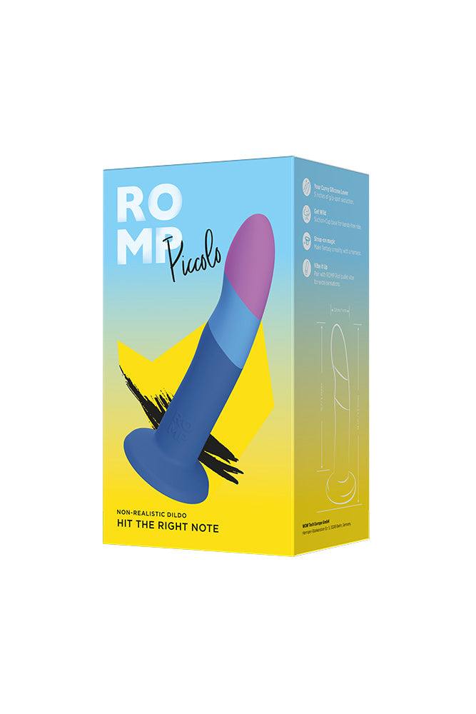 Romp - Piccolo 5.5" Dildo - Purple/Blue Sex Toy - Tophatter Daily Deals