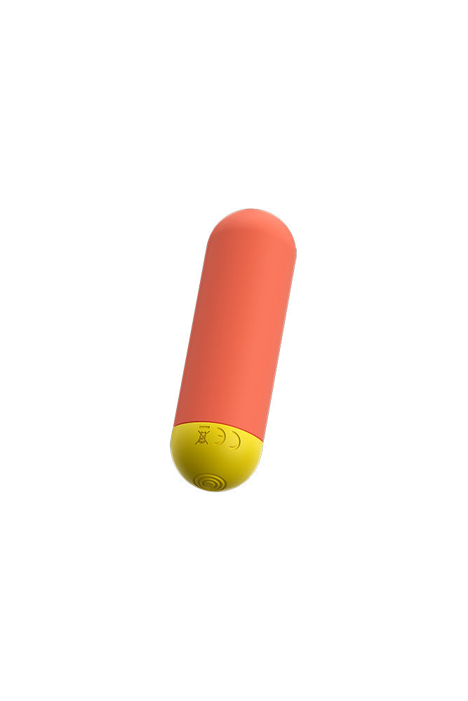 Romp - Riot Bullet Vibrator - Orange Sex Toy - Tophatter Daily Deals