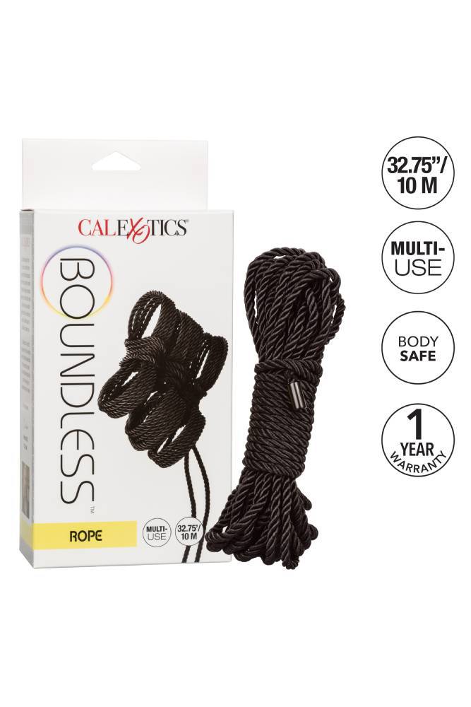 Cal Exotics - Boundless - Rope - Black BDSM - Tophatter Daily Deals