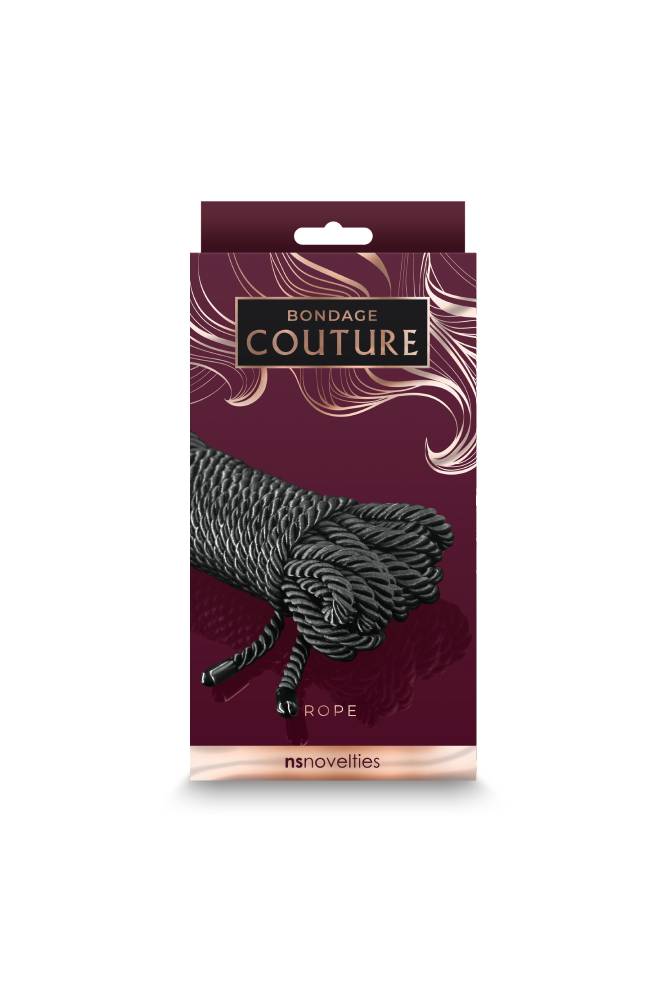 NS Novelties - Bondage Couture - Bondage Rope - Black BDSM - Tophatter Daily Deals