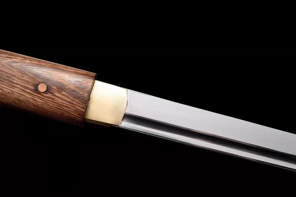 Rosewood High Manganese Steel Small Tang Knife - Tophatter Daily Deals