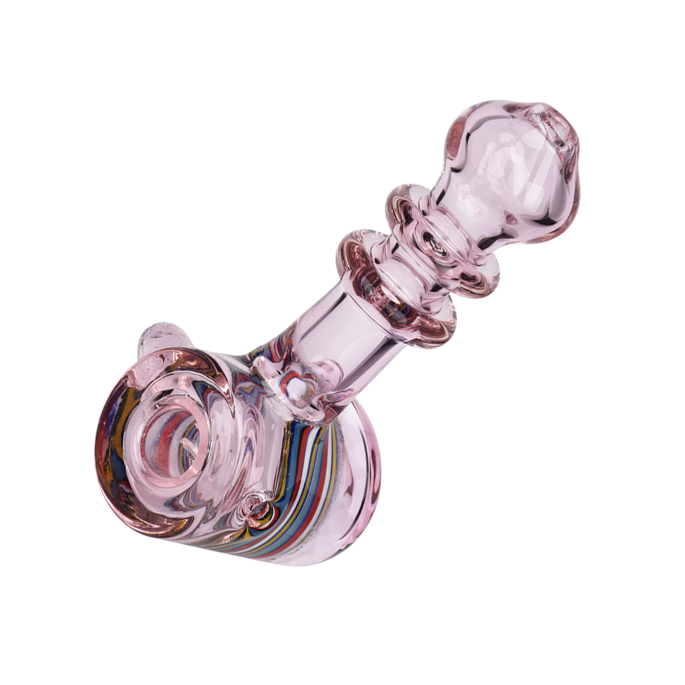 Rosy Retro Hammer Hand Pipe Hand Pipes - Tophatter Daily Deals