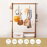 Rotatable Metal Purse Hanger Organizer Storage & Organization - Tophatter Daily Deals