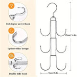 Rotatable Metal Purse Hanger Organizer Storage & Organization - Tophatter Daily Deals