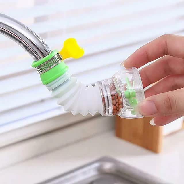 Rotatable Spray Head Tap 360 Degree Durable Faucet Filter Nozzle Home Improvement - Tophatter Daily Deals