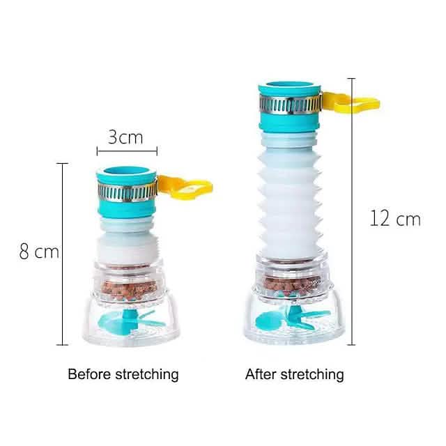 Rotatable Spray Head Tap 360 Degree Durable Faucet Filter Nozzle Home Improvement - Tophatter Daily Deals