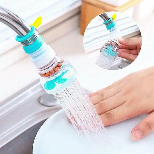 Rotatable Spray Head Tap 360 Degree Durable Faucet Filter Nozzle Home Improvement - Tophatter Daily Deals