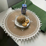 Round Mandala Placemats Wine & Dining - Tophatter Daily Deals