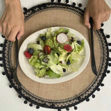 Round Mandala Placemats Wine & Dining - Tophatter Daily Deals